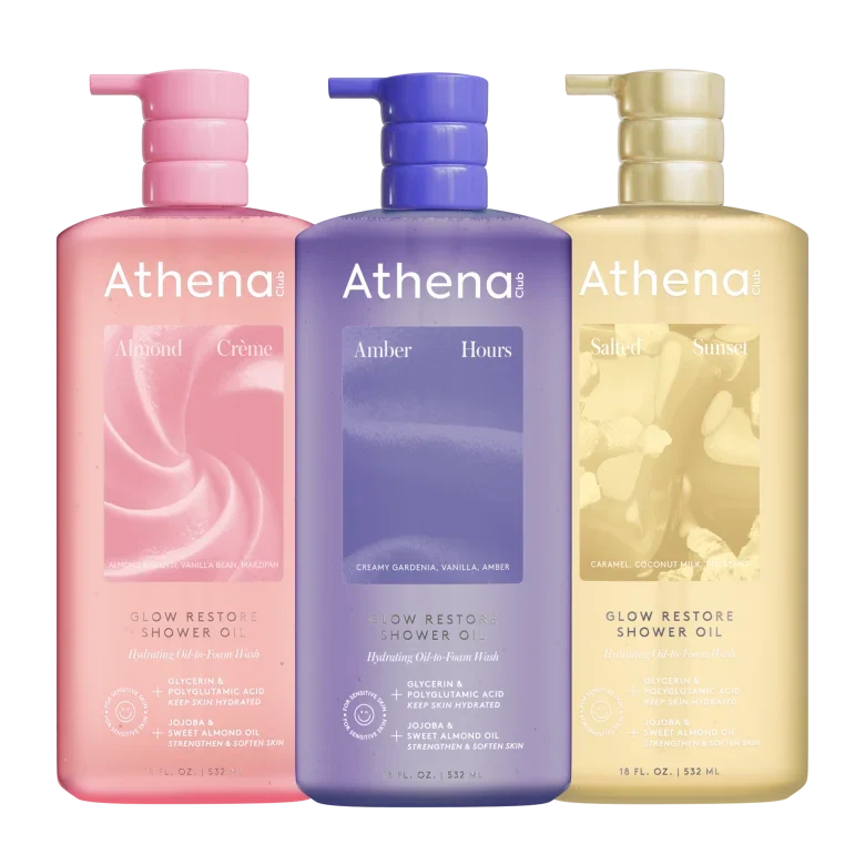 Glow Restore Shower Oil Trio J4