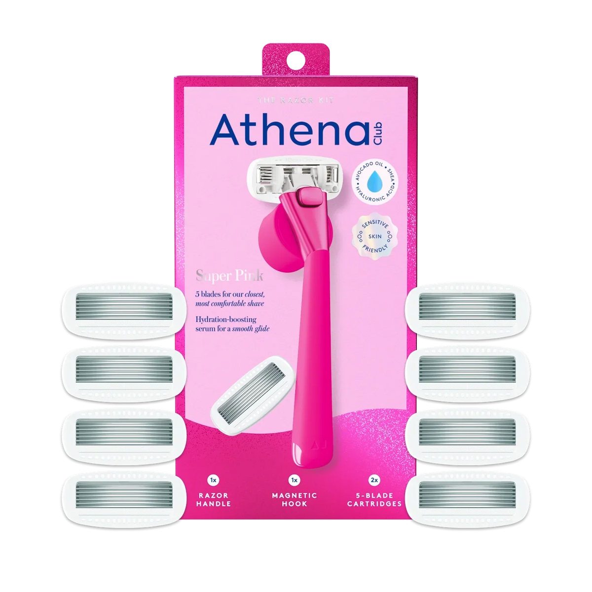 The Essential Shave Set V3 Super Pink