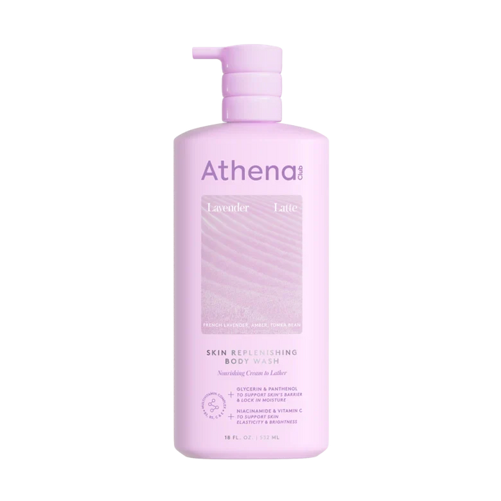 Skin Replenishing Body Wash B8 Lavender Latte
