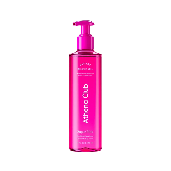 Glossy Shave Oil Q0 Super Pink