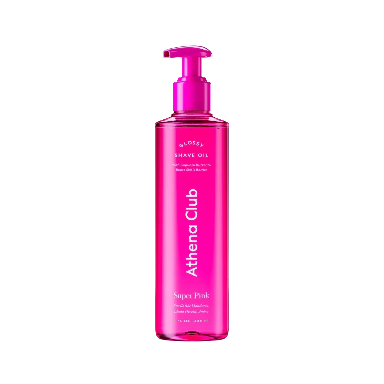 Glossy Shave Oil Q0 Super Pink